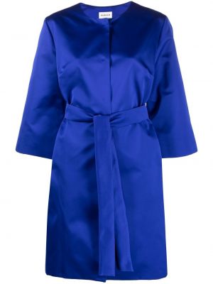 Manteau en satin P.a.r.o.s.h. bleu