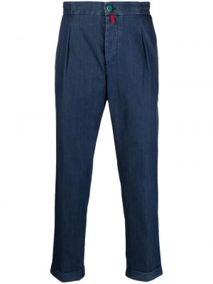 Pantalones rectos Kiton azul