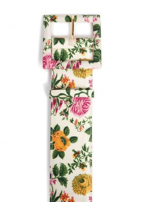 Květinový pásek s potiskem Carolina Herrera