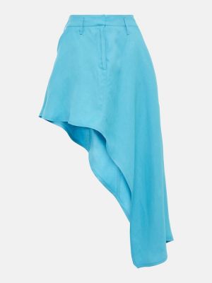 Mini sukně Stella Mccartney - modrá