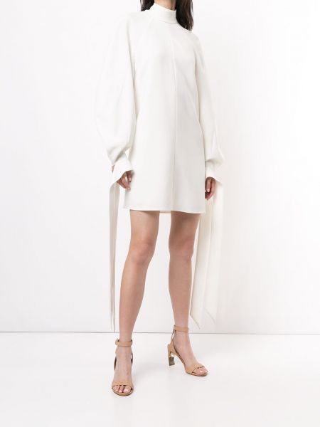 Mini vestido con lazo Carolina Herrera blanco