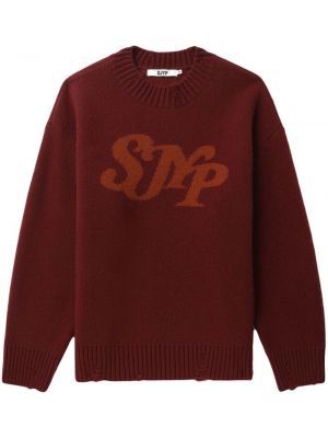 Sweter z przetarciami Sjyp
