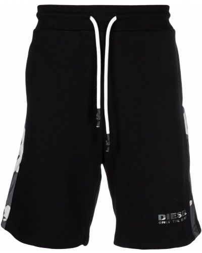 Pantalones cortos deportivos Diesel negro