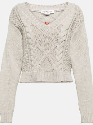 Jersey de algodón de tela jersey Victoria Beckham