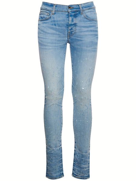 Skinny fit traperice Amiri plava