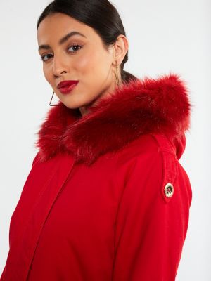 Manteau Faina rouge