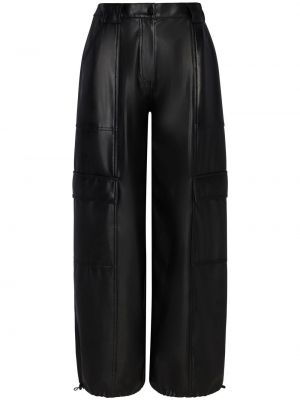 Pantaloni din piele Simkhai negru