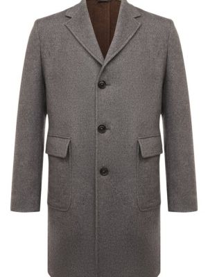 Кашемировое пальто Colombo серое