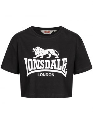 Tričko Lonsdale čierna