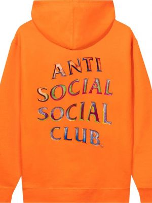 Худи Anti Social Social Club оранжевое