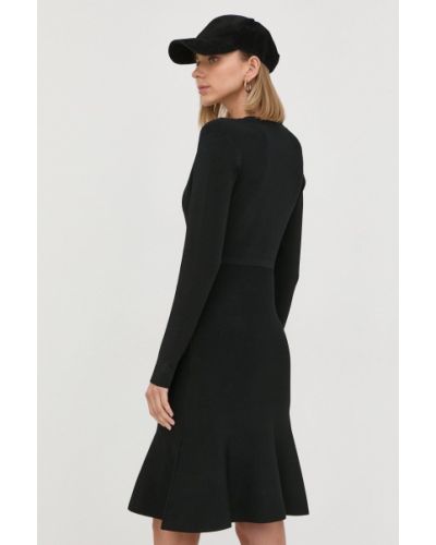 Mini ruha Karl Lagerfeld fekete