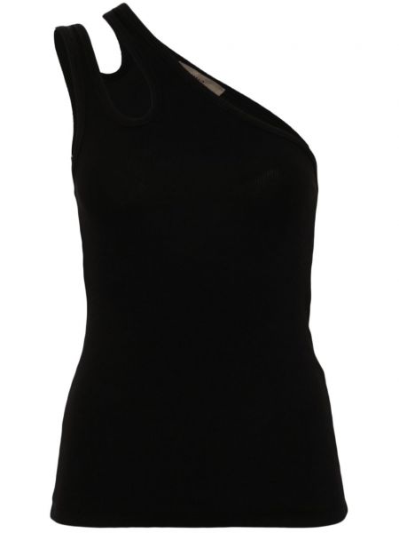 Asymmetrisk tanktop Remain sort