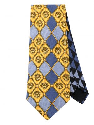 Selyem nyakkendő Versace Pre-owned