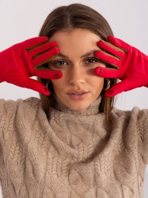 Γάντια Fashionhunters κόκκινο