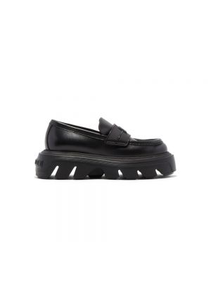 Loafers Casadei czarne