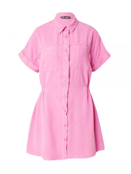 Košeľové šaty Ltb ružová