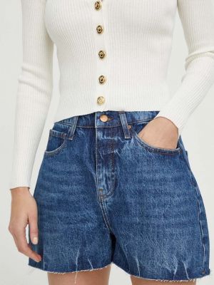 Однотонные джинсовые шорты Armani Exchange