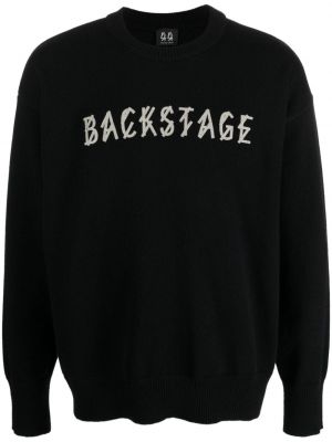 Sweter wełniany z nadrukiem 44 Label Group