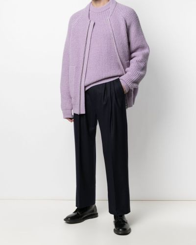 Jersey de tela jersey Christian Wijnants violeta
