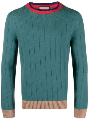 Prugasti džemper Gucci zelena