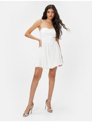 Платье мини Koton белое