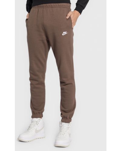 Nike Melegítő alsó Sportswear Club BV2737 Barna Regular Fit