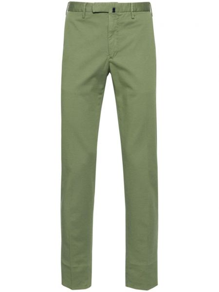 Chino hlače Incotex zelena