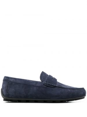 Slip-on flate sko Zegna blå