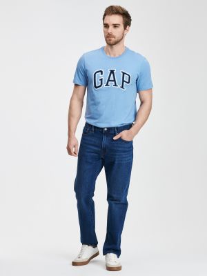 Džínsy s rovným strihom Gap modrá