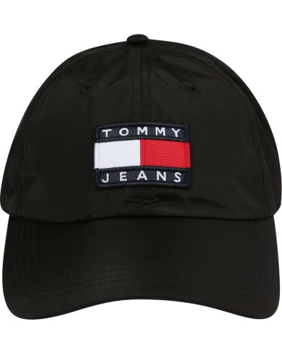 Kepurė su snapeliu Tommy Jeans juoda
