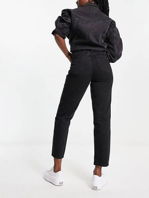 Черные джинсы Mom с завышенной талией Pimkie