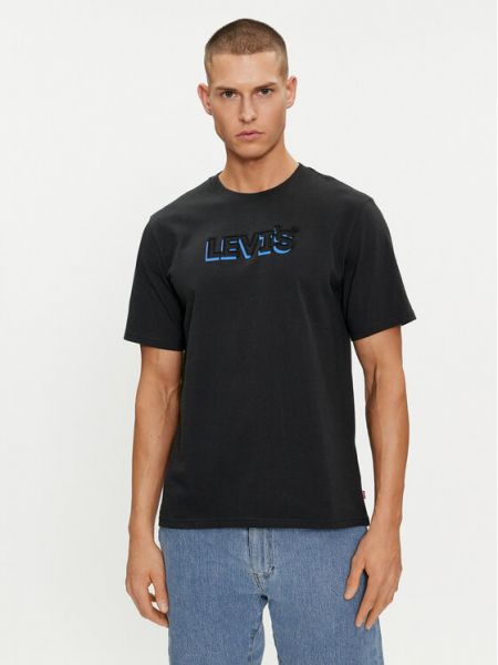 Voľné priliehavé tričko Levi's čierna