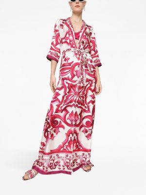 Šaty s výstřihem do v Dolce & Gabbana