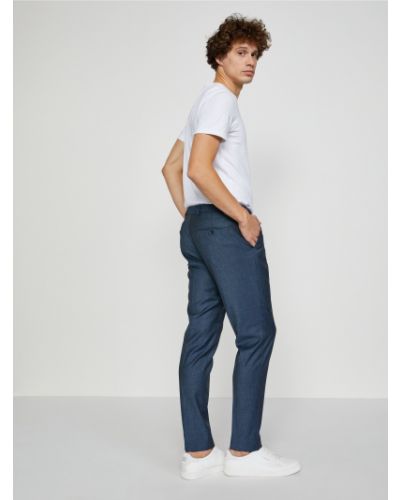 Kalhoty Selected Homme modré