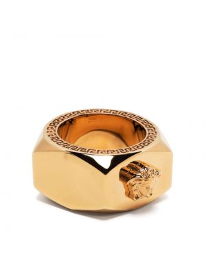 Prsteň Versace zlatá