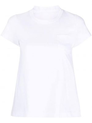 T-shirt Sacai blanc