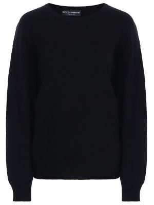 Кашемировый свитер Dolce &amp; Gabbana черный