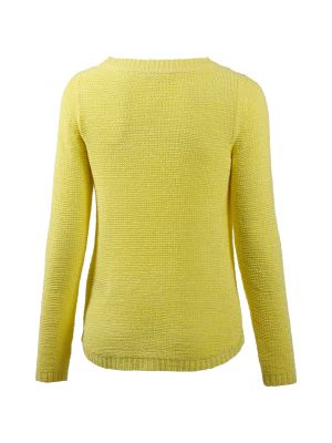 Пуловер Only жълто