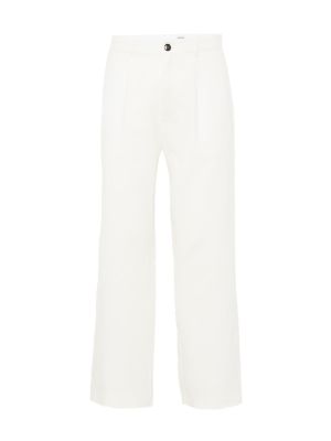 Pantaloni in tessuto Weekday bianco