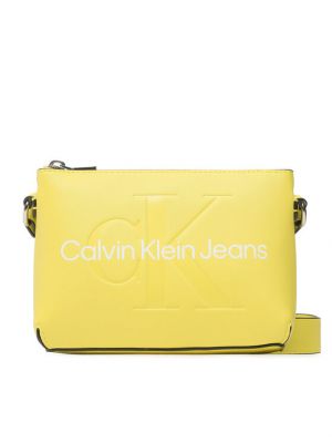 Táska Calvin Klein Jeans sárga