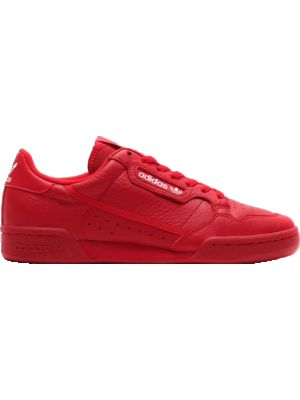 Кроссовки Adidas Continental 80 красные