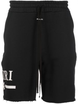 Trykt shorts Amiri svart