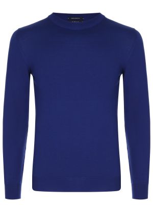 Шерстяной свитер Svevo синий