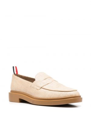 Loafers Thom Browne μπεζ