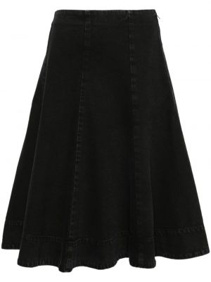 Traper suknja Khaite crna