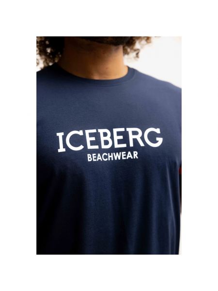 Camiseta Iceberg azul