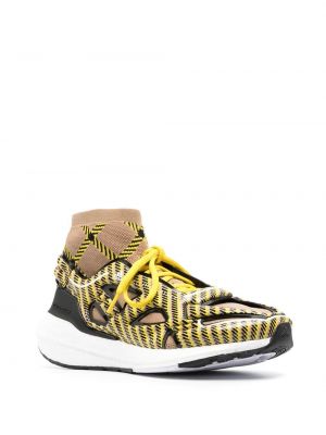 Sneakersy z nadrukiem Adidas By Stella Mccartney żółte