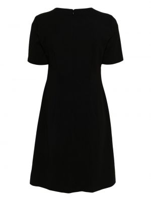 Plisované mini šaty Dkny černé