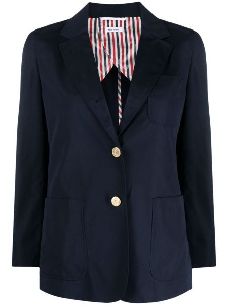 Stribet blazer Thom Browne blå