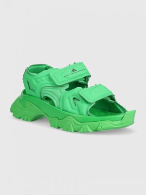 Sandale s platformom Adidas By Stella Mccartney zelena